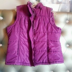 XL purple jacket used woman's